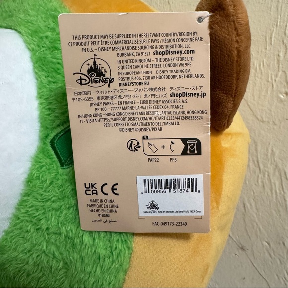 Disney Parks Munchlings Scented Mike Wazowski Avocado Bagel Plush - 13 1/2'' NWT - Picture 3 of 5